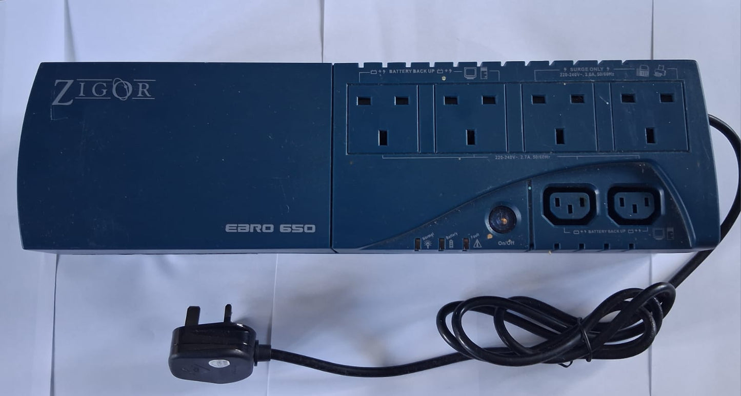 Zigor Ebro 650 UPS